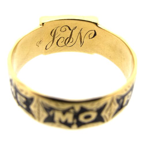 Antique Victorian Mourning Ring