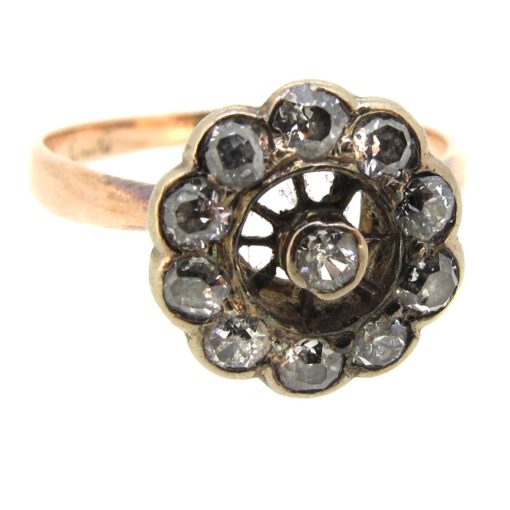 Edwardian Daisy Cluster Ring