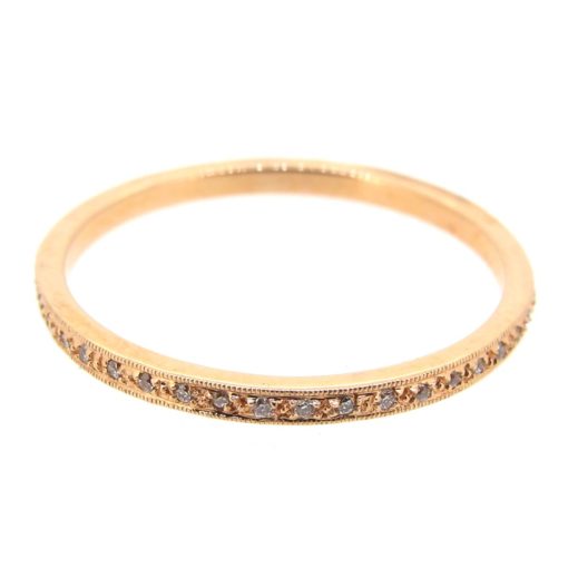 Rose Gold & Diamond Eternity Ring