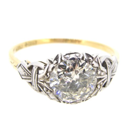 Edwardian Diamond Solitaire Ring