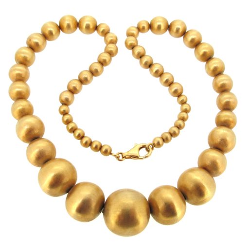 Gold Bead Necklace | A.R. Ullmann