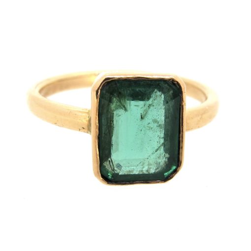 Emerald Single Stone Ring