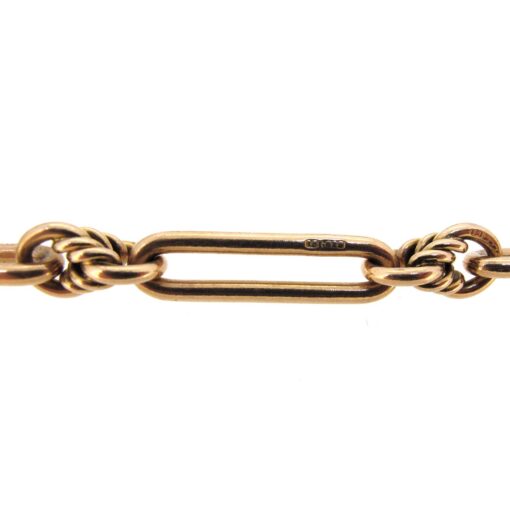 Antique Trombone Link Albert Chain - Image 2