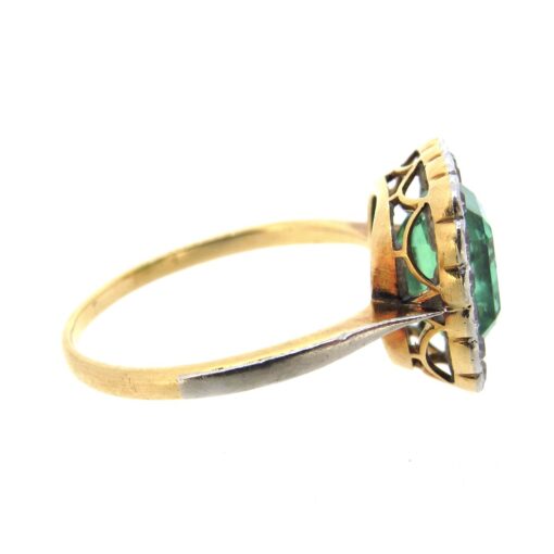 Edwardian Emerald & Diamond Ring - Image 2