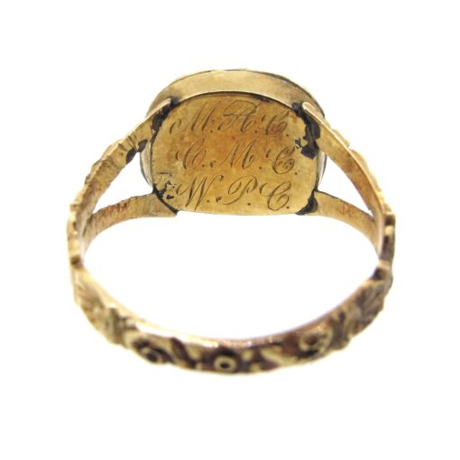 Antique Mourning Ring - Image 3