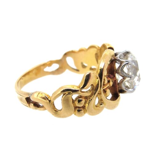 Art Nouveau Diamond Ring - Image 2