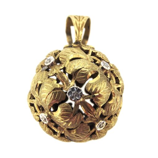 Gold Orb Pendant