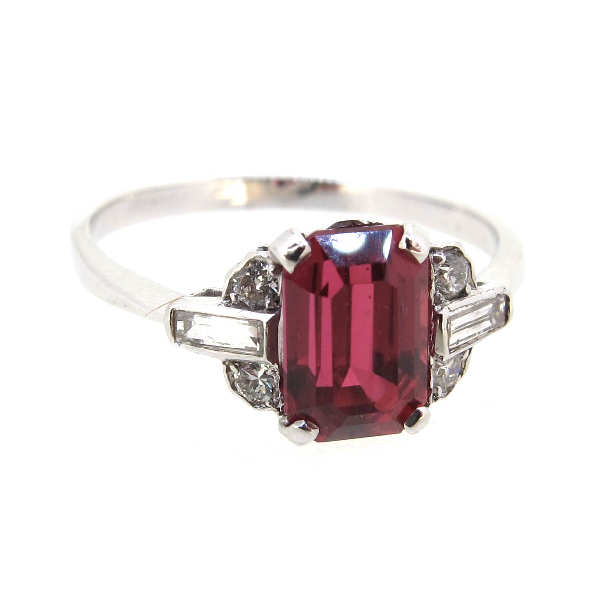 Art Deco Ruby Ring