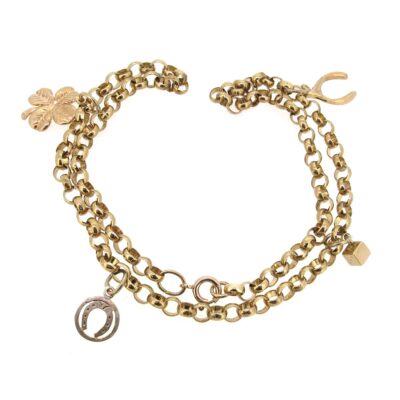 Antique Lucky Charm Necklace